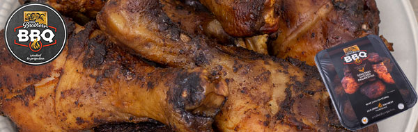 Four Brothers BBQ Smoked Chicken Drumsticks