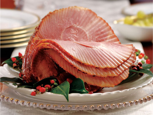 Bourbon and Cola Glazed Ham