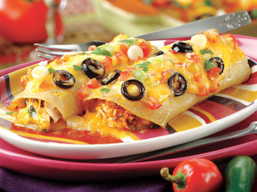 Chicken Enchilada Hot Dish