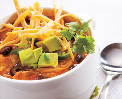 Chicken Enchilada Soup