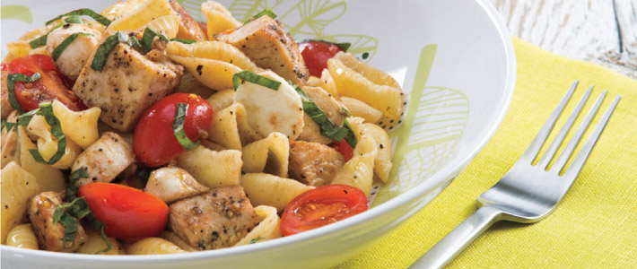 Chicken Pasta Caprese