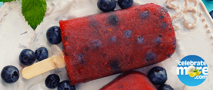 Watermelon-Blueberry Pops