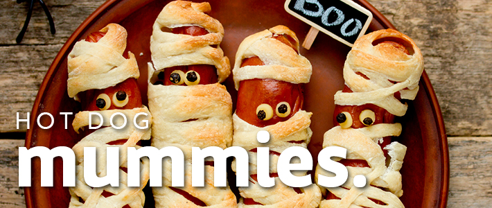 Mummy Hot Dogs