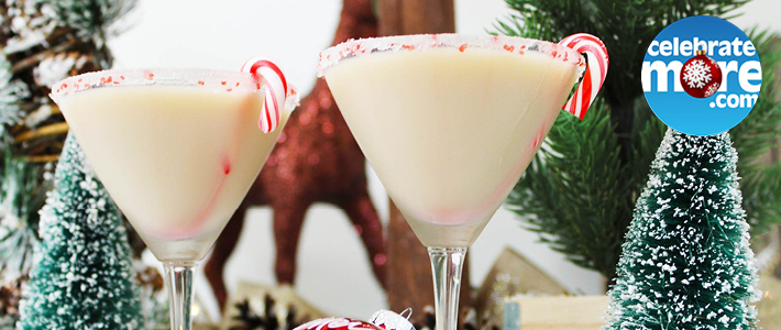 White Chocolate Peppermint Martini