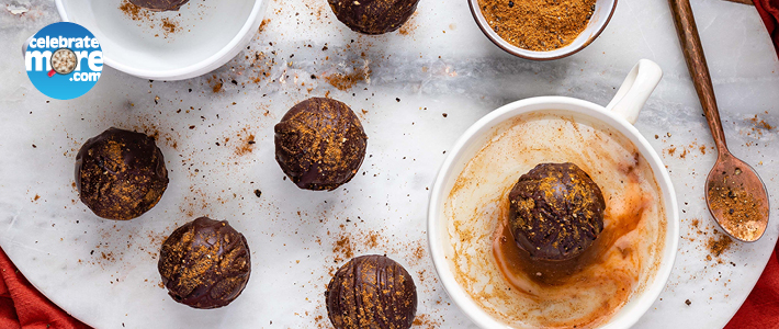 Chai Tea Latte Hot Chocolate Bombs