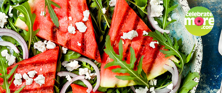 Grilled Watermelon Salad