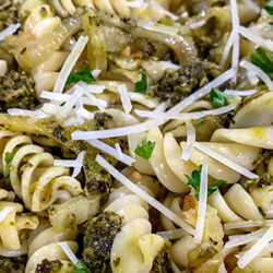 Fennel Pasta with Kale Pesto-image