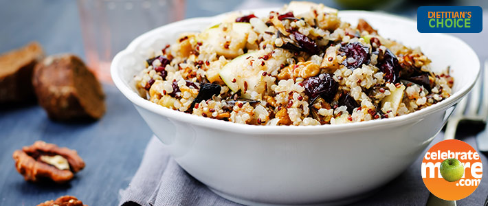 Apple Quinoa Salad with Roasted Butternut Squash
