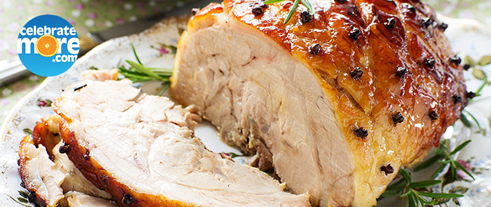 Apricot Glazed Ham