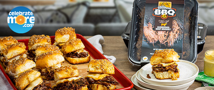 Crispy Onion & Everything Baked Sliders