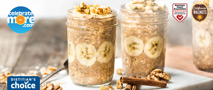 Banana Bread Overnight Oats