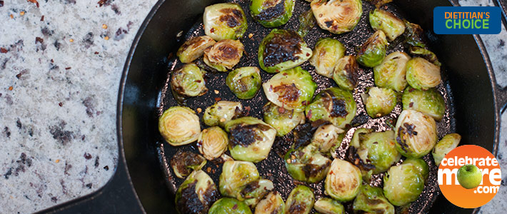 Sweet and Spicy Brussels Sprouts