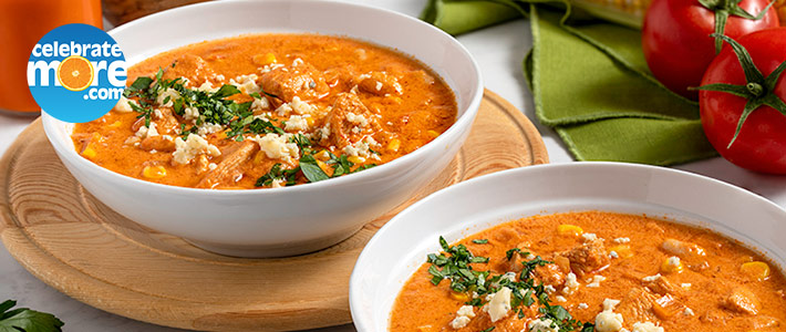 Instant Pot® Buffalo Chicken Chili