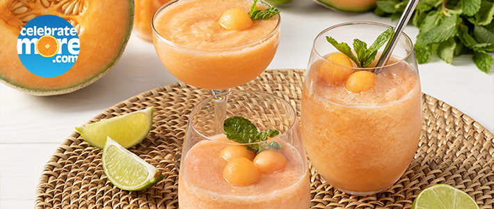 Cantaloupe Frosé