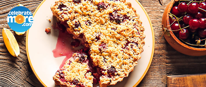 Cherry Streusel Tart