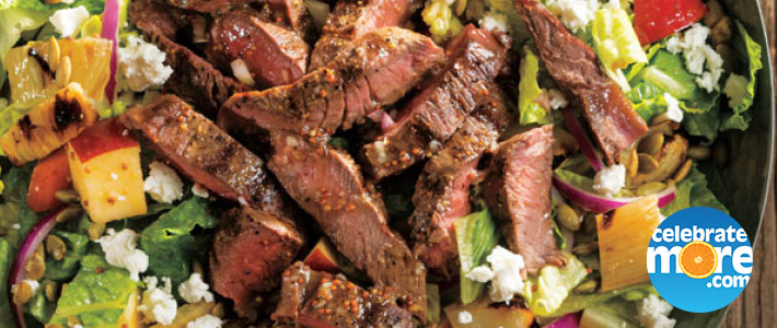 Chopped Grilled Steak Harvest Salad