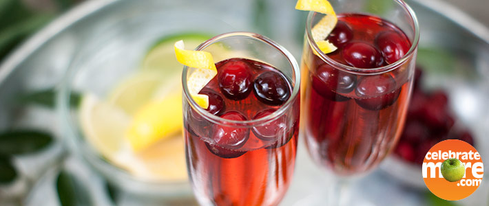 Cranberry Ginger Sparkler