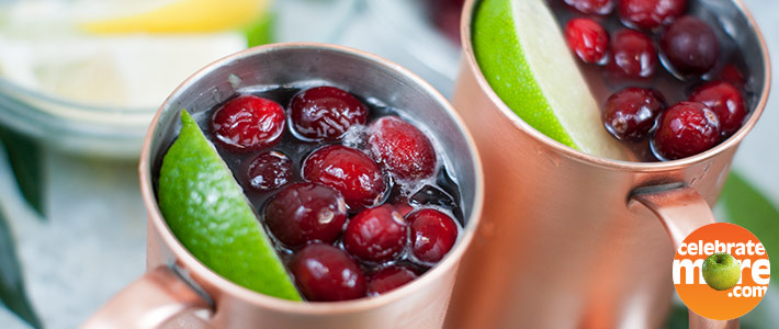 Cranberry Moscow Mule