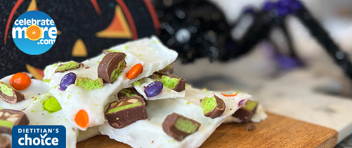 Frozen Yogurt Candy Bark