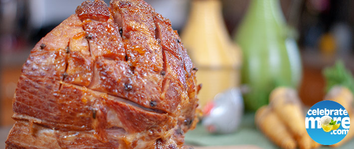 Apricot Glazed Ham