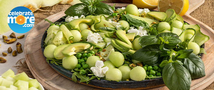 Green Goddess Honeydew Salad