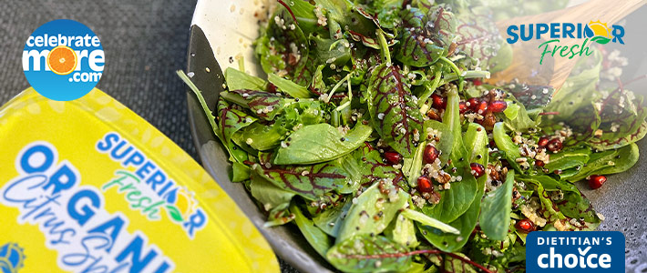 Greens and Grains Winter Salad