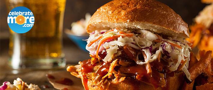 Grilled Pulled Pork with Bourbon Whiskey BBQ Sauce
