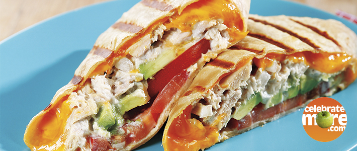 Grilled Tuna Melt Wrap