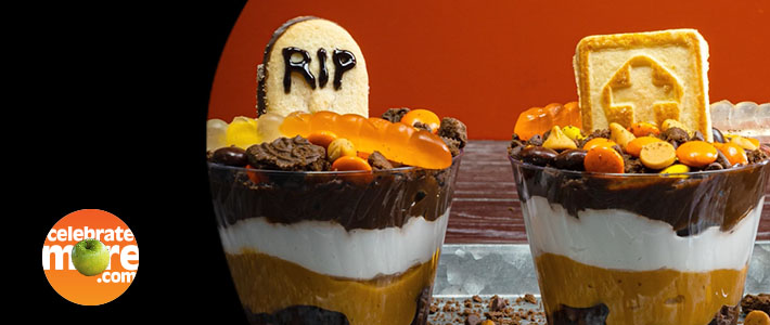 Halloween Graveyard Parfaits