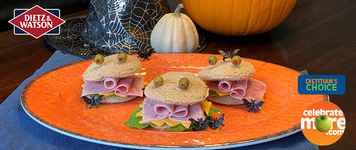 Mini Monster Sandwiches