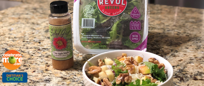 Holiday Apple and Cheddar Salad
