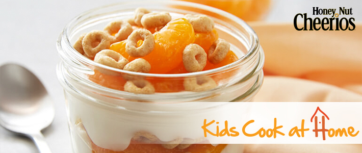 Orange Cream Dessert Parfait