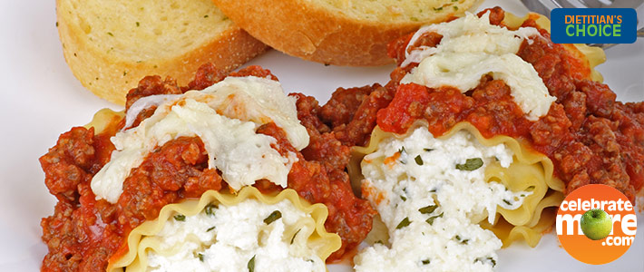 Whole Grain Lasagna Roll Ups