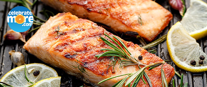 Marinated Grilled Salmon