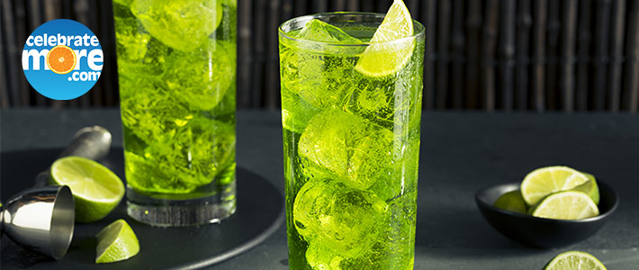 Midori Lime Cocktail