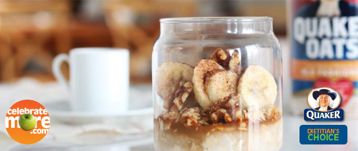 Mocha Banana Overnight Oats