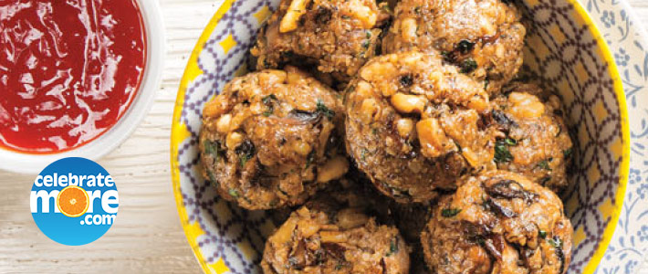 Mushroom Meatballs