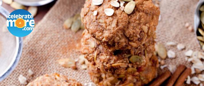 Oat & Nut Butter Breakfast Cookies