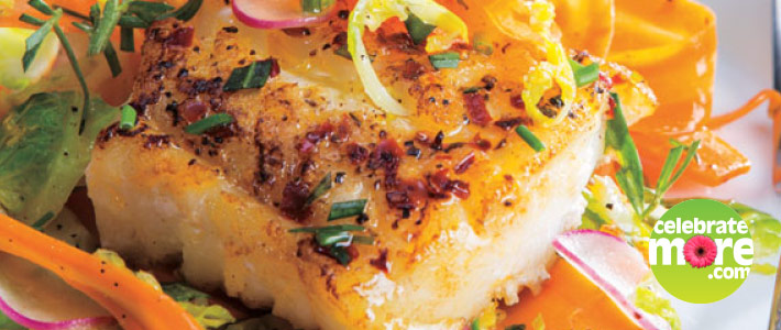 Pan-Seared Cod Pan-Seared Cod