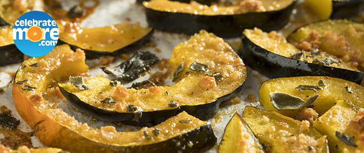 Parmesan Acorn Squash