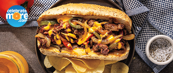 Philly Cheesesteak Sandwiches Philly Cheesesteak Sandwiches