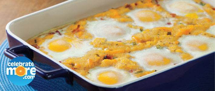 Polenta Breakfast Hot Dish