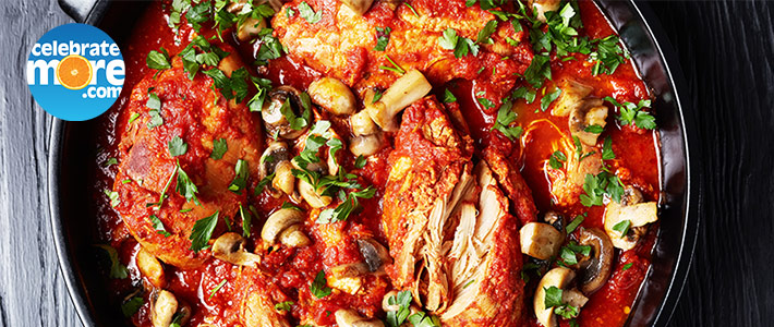 Pressure Cooker Chicken Cacciatore