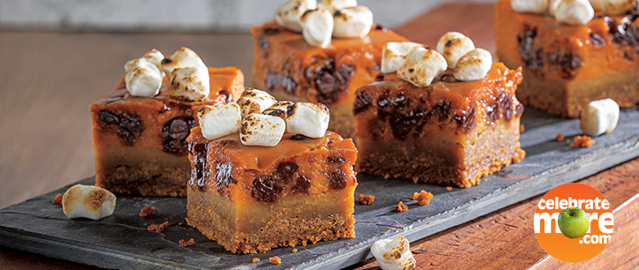 Pumpkin S’mores Bars