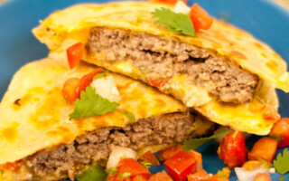 Quesadilla burger on sale