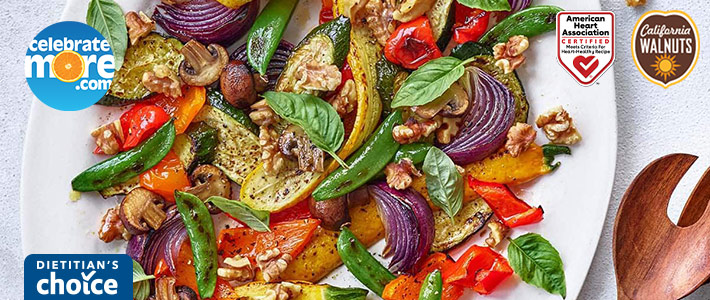 Roasted Vegetables with Walnuts