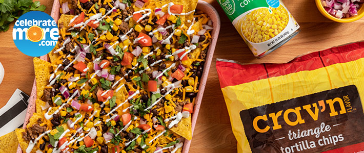 Loaded Sheet-Pan Nachos