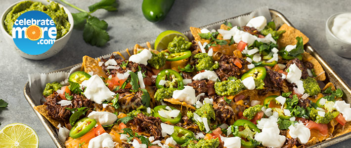 Slow Cooker Shredded Beef Nachos