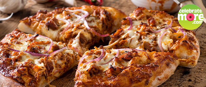 BBQ Smoked Brisket Flatbread Pizza