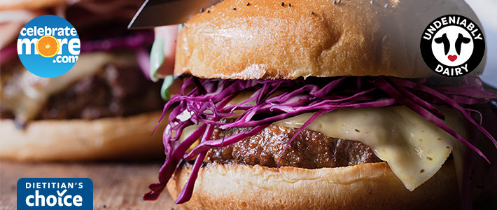 Southern Slaw Cheeseburger